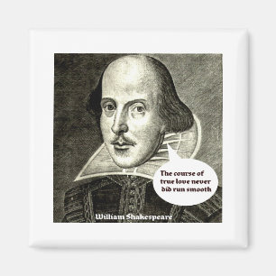 Imã Shakespeare-citações o curso do amor de di