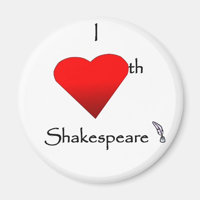 Imã Shakespeare Love (Frente)