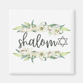 Imã Shalom (com lírios e estrela de David)