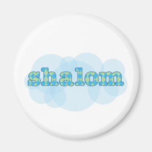 Imã shalom hebraico com padrão de argtilo