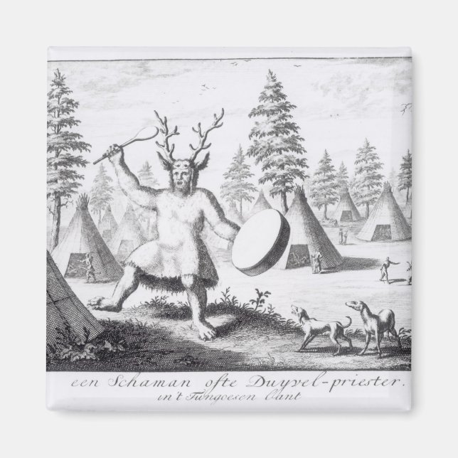 Imã Shaman Americano Nativo (Frente)