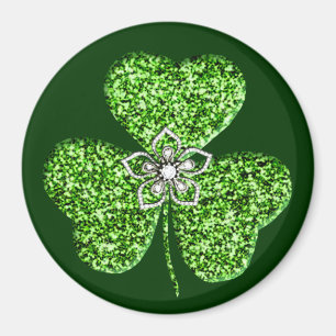 Imã Shamrock E Magneta Flor Com Lítio