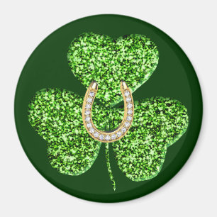 Imã Shamrock E Magnetos De Ferradura