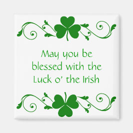 Imã Shamrock Garland