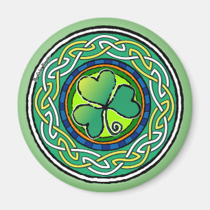 Imã Shamrock irlandês