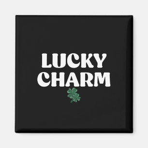 Imã Shamrock Leprechaun Lucky Charm Rua.