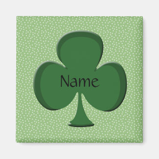 Imã Shamrock Name Magnet Modelo