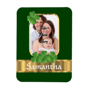 Ímã Shamrock personalizado
