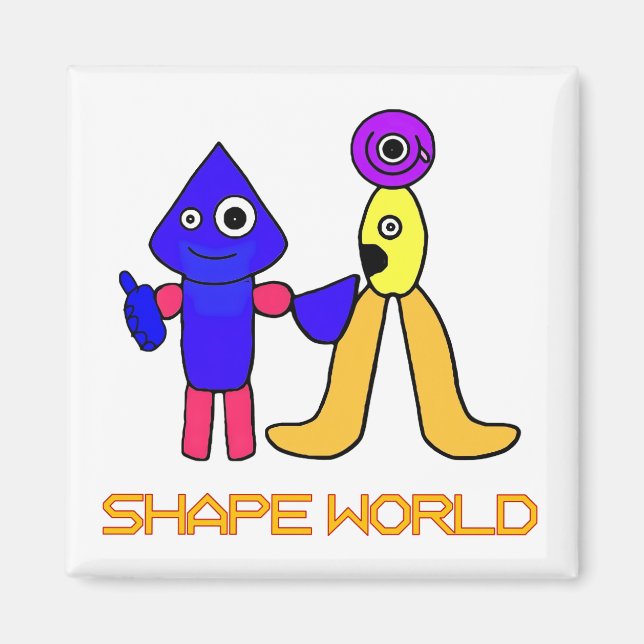 Imã Shape World (Frente)