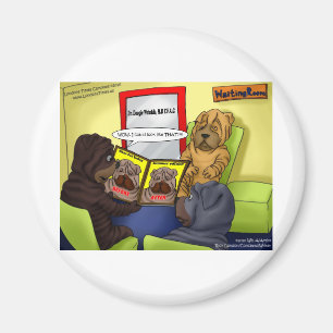 Imã Shar-Pei Cirurgia Plástica Camisetas Engraçadas