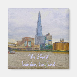 Imã Shard, Thames River, Londres, Inglaterra