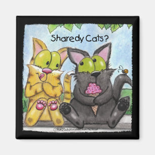 Imã Sharedy Cats - Bobo e Tig