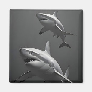 Imã Shark Wildlife Wallpaper majestoso