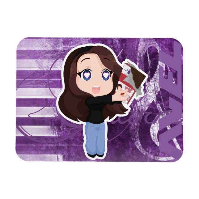 Ímã Sharm Choco Chibi Magnet (Horizontal)