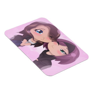 Ímã Sharm & Gigi Chibi Magnet