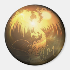Imã Sharm Phoenix Round Magnet