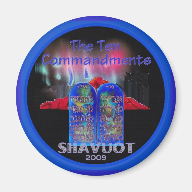 Imã SHAVUOT Magnet (Frente)