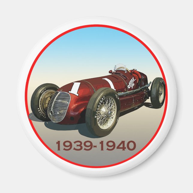 Imã Shaw Maserati 8CTF Indy Car (Frente)