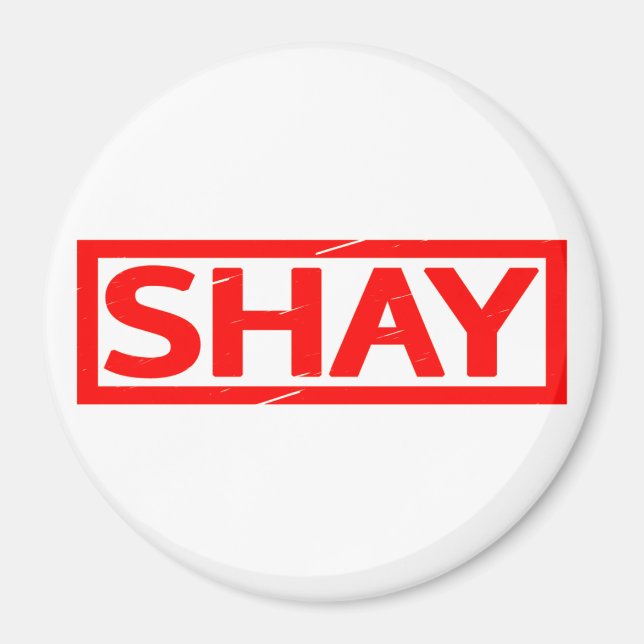 Imã Shay Stamp (Frente)