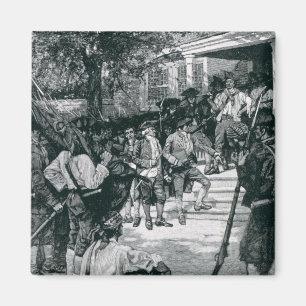 Imã Shays's Mob em Posse de um Tribunal