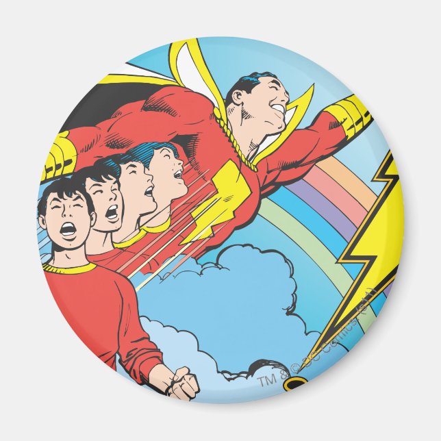 Imã SHAZAM/Billy Batson (Frente)