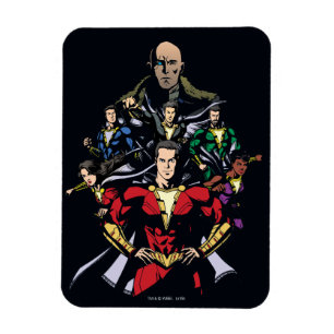 Ímã SHAZAM! família de   Shazam contra o Dr. Sivana