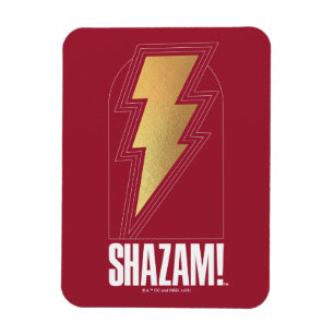 Ímã SHAZAM! Fury of the Gods   Crachá de raio