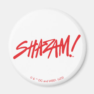 Imã SHAZAM! Fury of the Gods | Logotipo vermelho