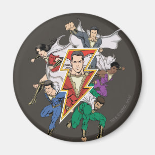 Imã SHAZAM! gráfico da família de   Shazam