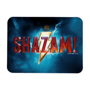 Ímã SHAZAM! logotipo teatral de  