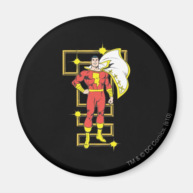 Imã SHAZAM Poses (Frente)