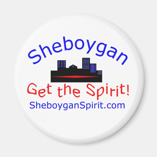 Imã Sheboygan Spirit (Frente)