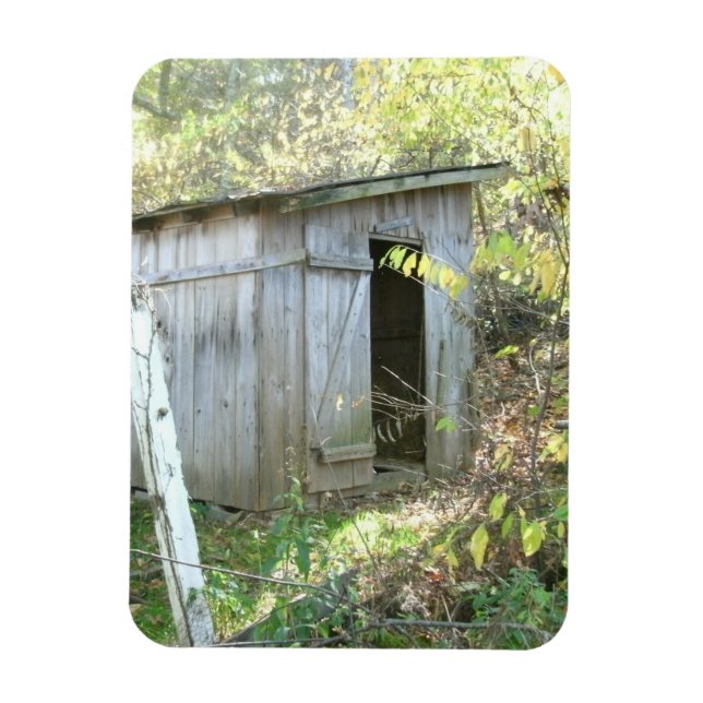 Ímã Shed Rustic Weathered (Vertical)