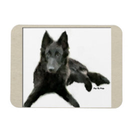 Ímã Sheepdog Art belga