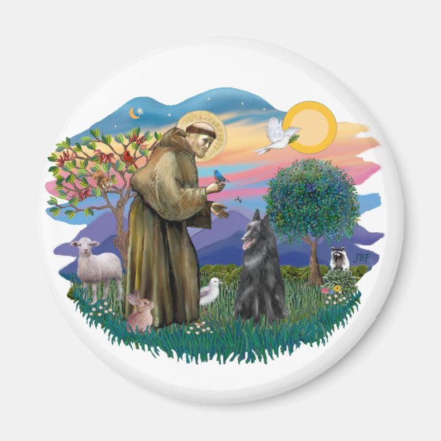 Imã Sheepdog belga (Frente)