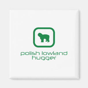 Imã Sheepdog polonês da planície