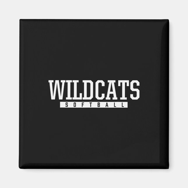 Imã Shelby County Wildcats Softll EM  (Frente)
