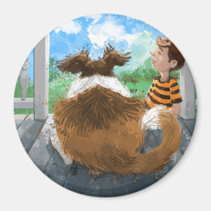 Imã Sheldon e Davie Relaxing