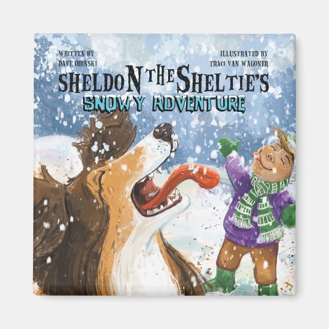 Imã Sheldon o Sheltie (Frente)