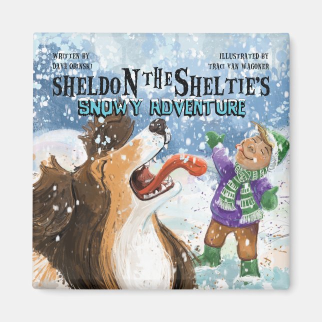 Imã Sheldon o Sheltie (Frente)
