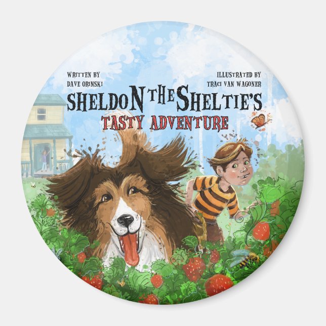 Imã Sheldon o Sheltie (Frente)
