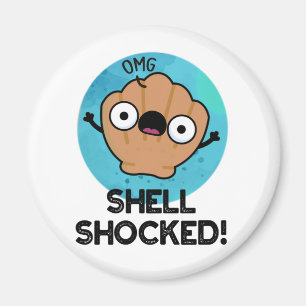 Imã Shell Chocou o Funny Seashell Pun