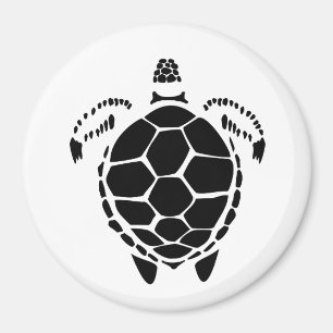 Imã Shell de Tartaruga do Mar Negro