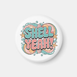 Imã Shell Sim! Praia