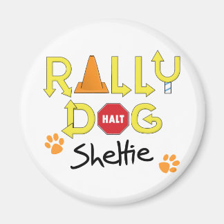 Imã Sheltie Rally Dog