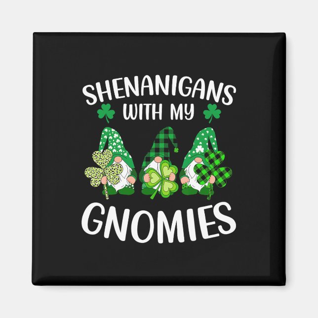 Imã Shenanigans com minha Rua de Shamrock, Patrick (Frente)