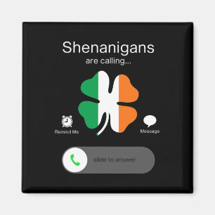Imã Shenanigans Divertidos Chamam De Irlandês Dia de S