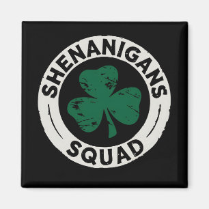 Imã Shenanigans Squad Dia de São Patrício Shamrock
