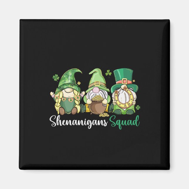 Imã Shenanigans Squad Irish Gnomos Clover - Rua Patric (Frente)