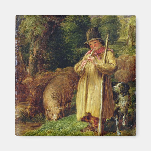 Imã Shepherd Boy, 1831 (óleo no painel) (Frente)